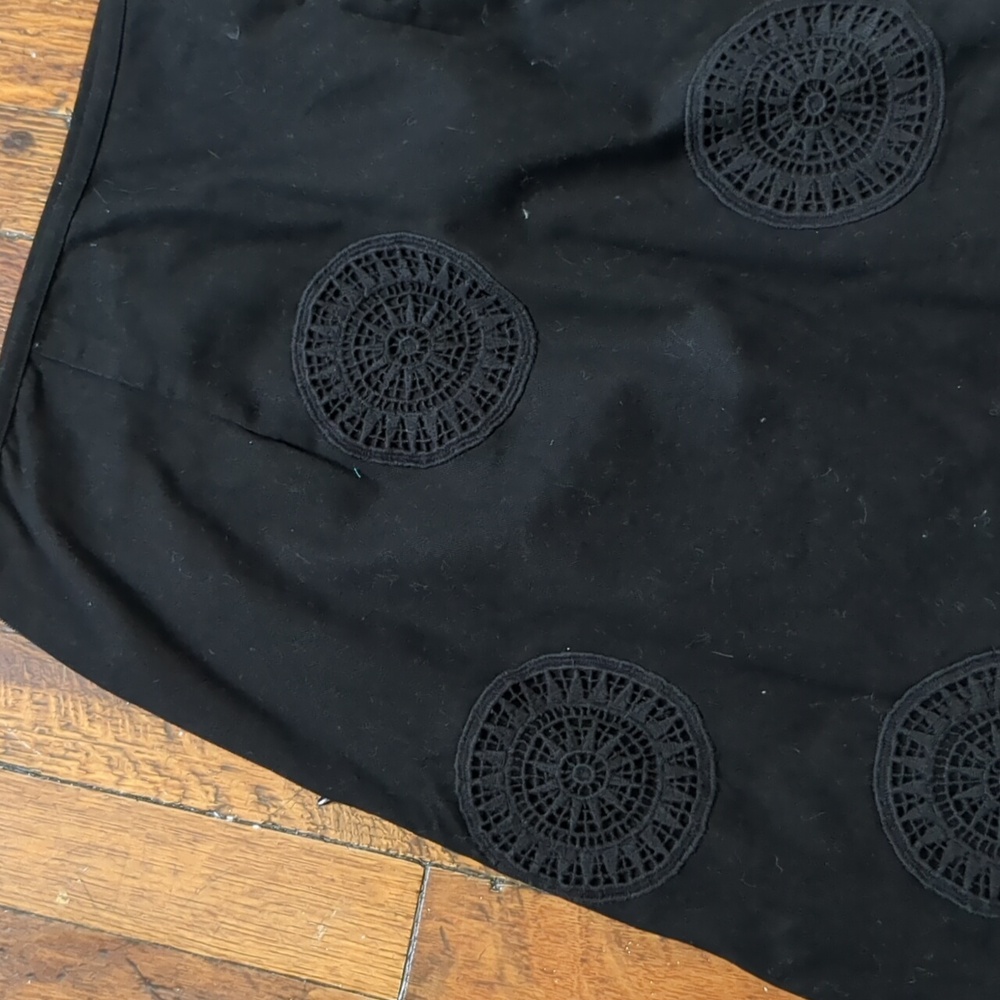 Black A-line With Details